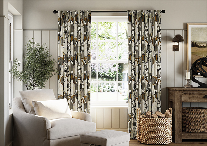 Pop, Cashew - Made to Measure Curtains - Image 3